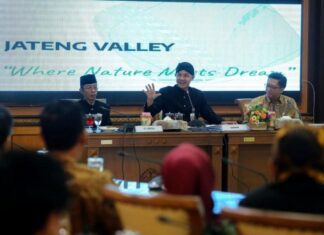 Pembahasan ground breaking Jateng Valley